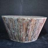 NIRVANA Reclaimed Round Coffee Table 90x90x46 cm